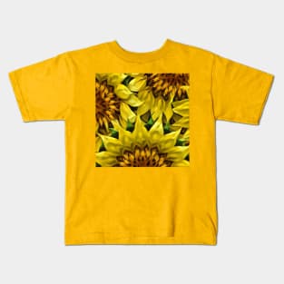 Giant Sunflowers Kids T-Shirt